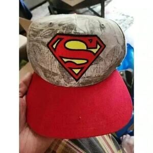 Superman BOYS Youth OSFM Snapback HAT Cap nice